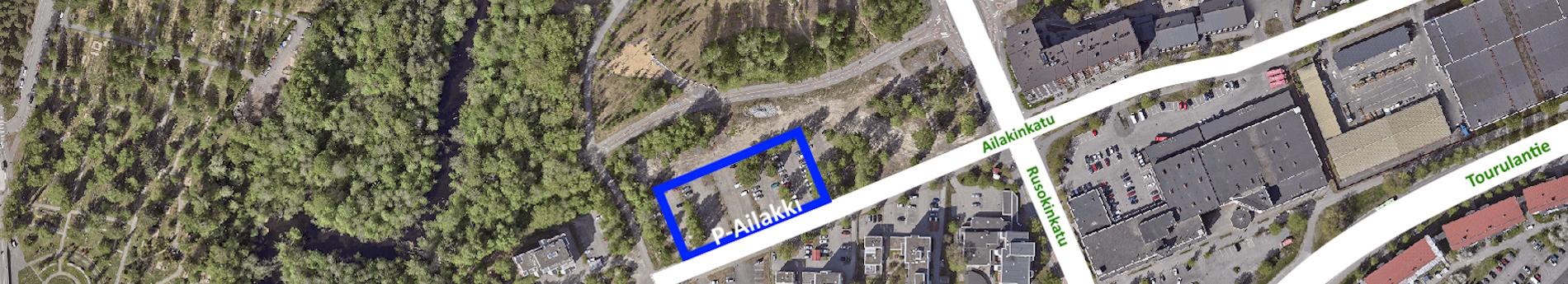 Uusi ulkopysäköintialue P-Ailakki tarjoaa mahdollisuuden sekä lyhytaikaiseen käyttötarpeeseen että sopimuspysäköintiin 1.4.2026 alkaen